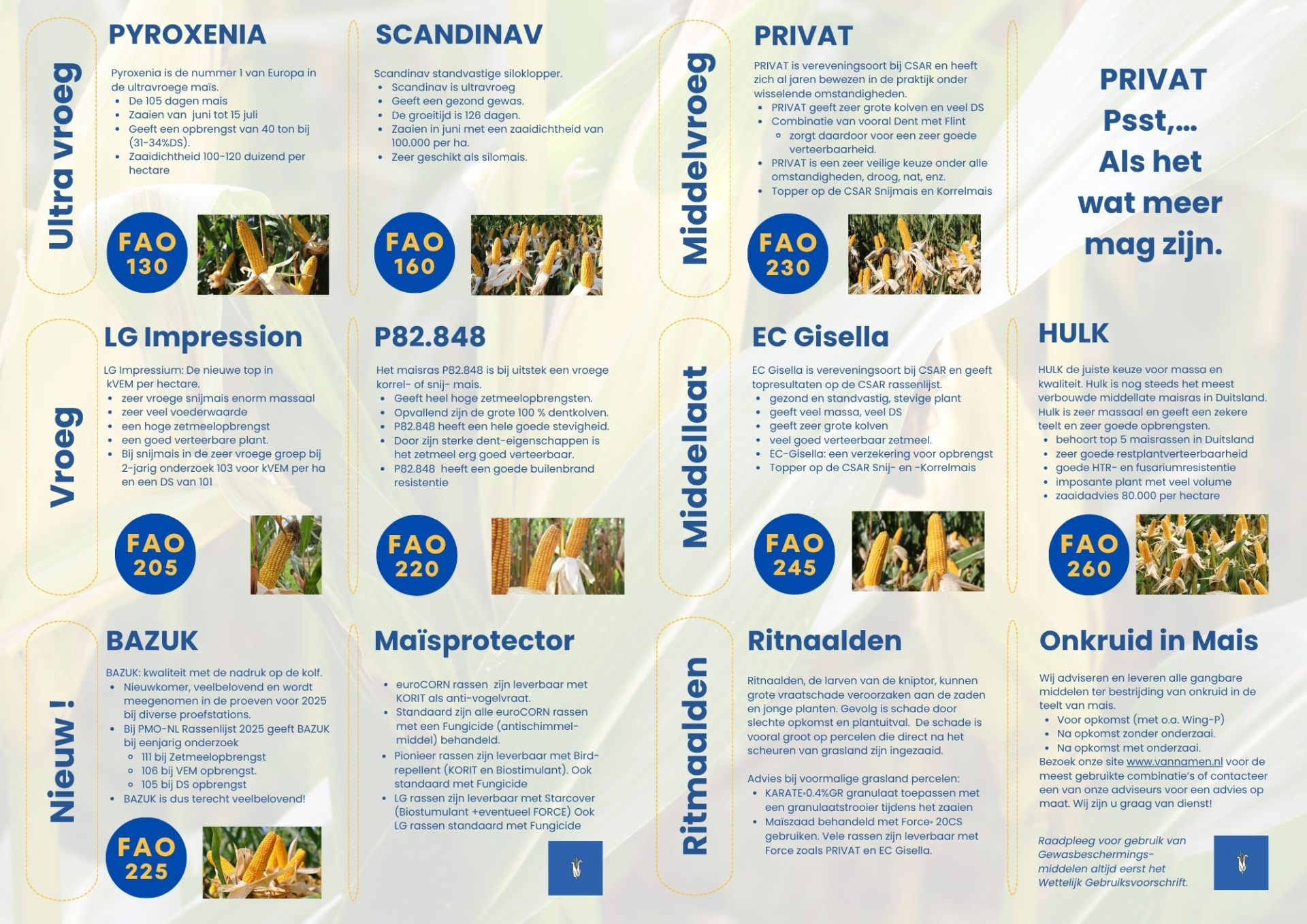 MaisFlyer 2026: Mais van A tot Z